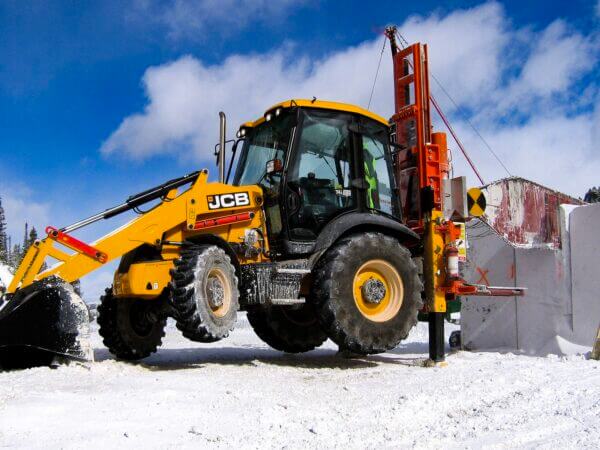 machine at a quarry