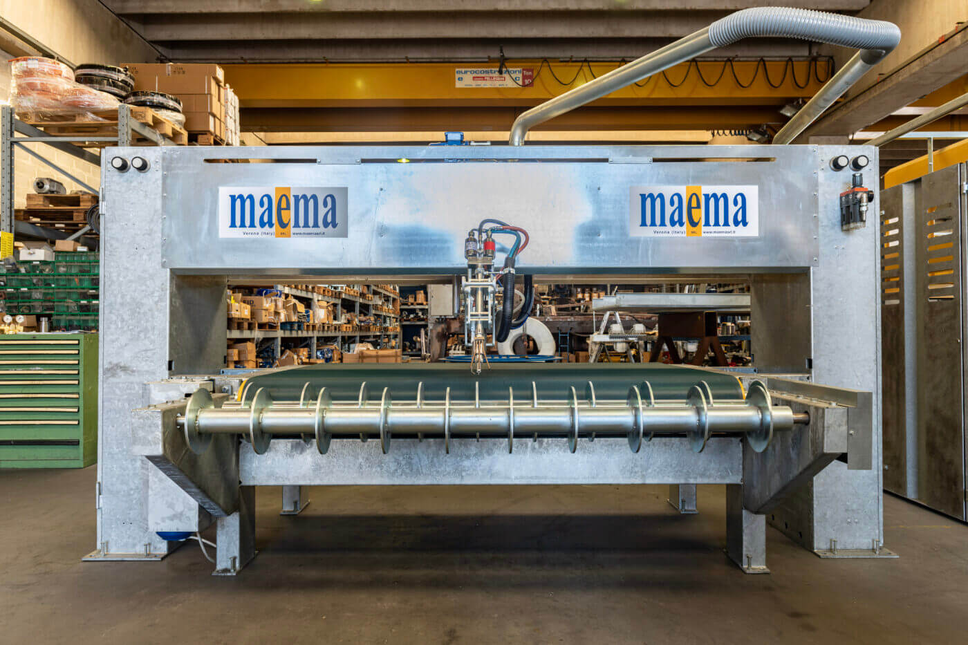 Maema machine in action