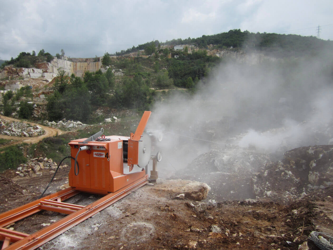 quarry machine