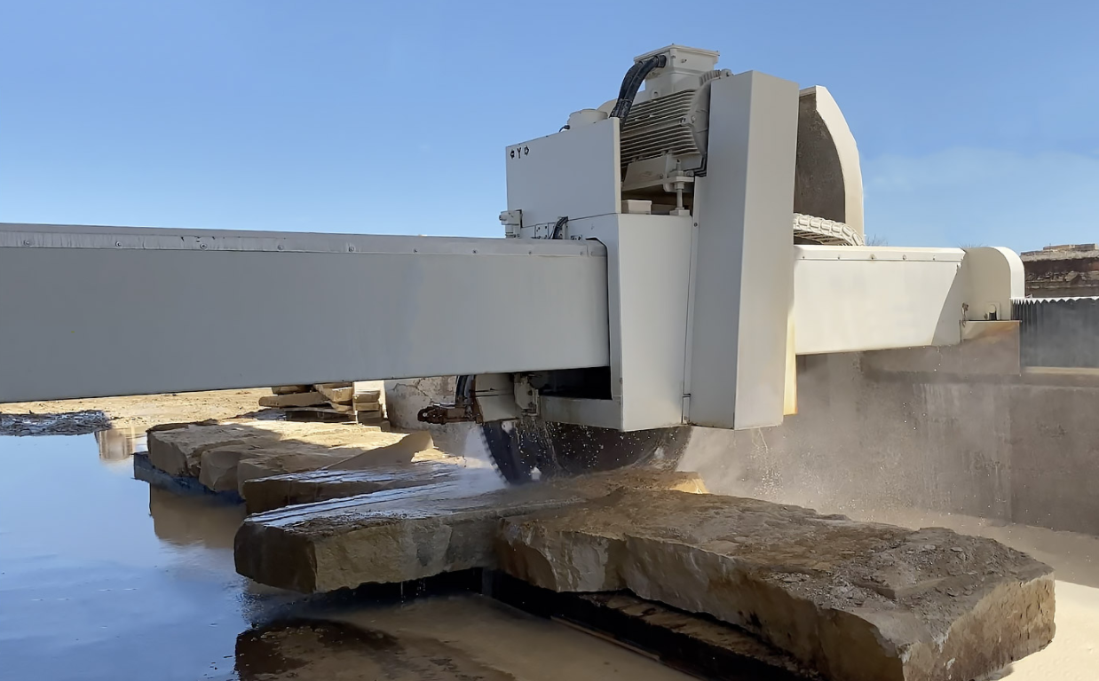 machine in a quarry