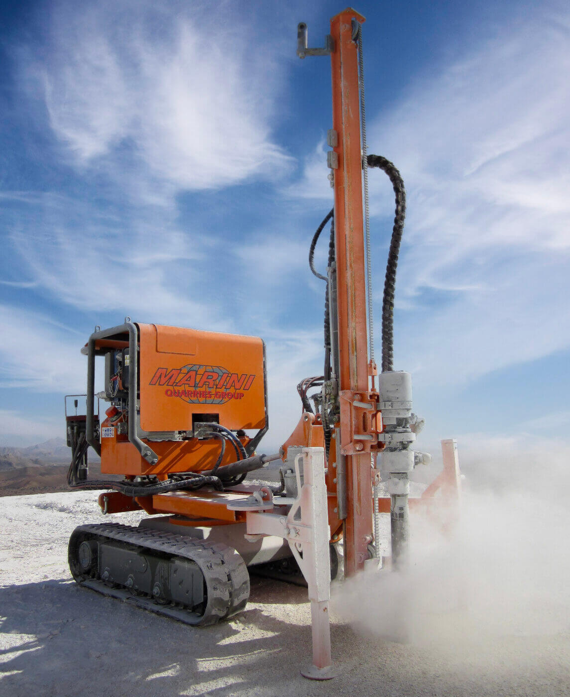Voyager machine in action