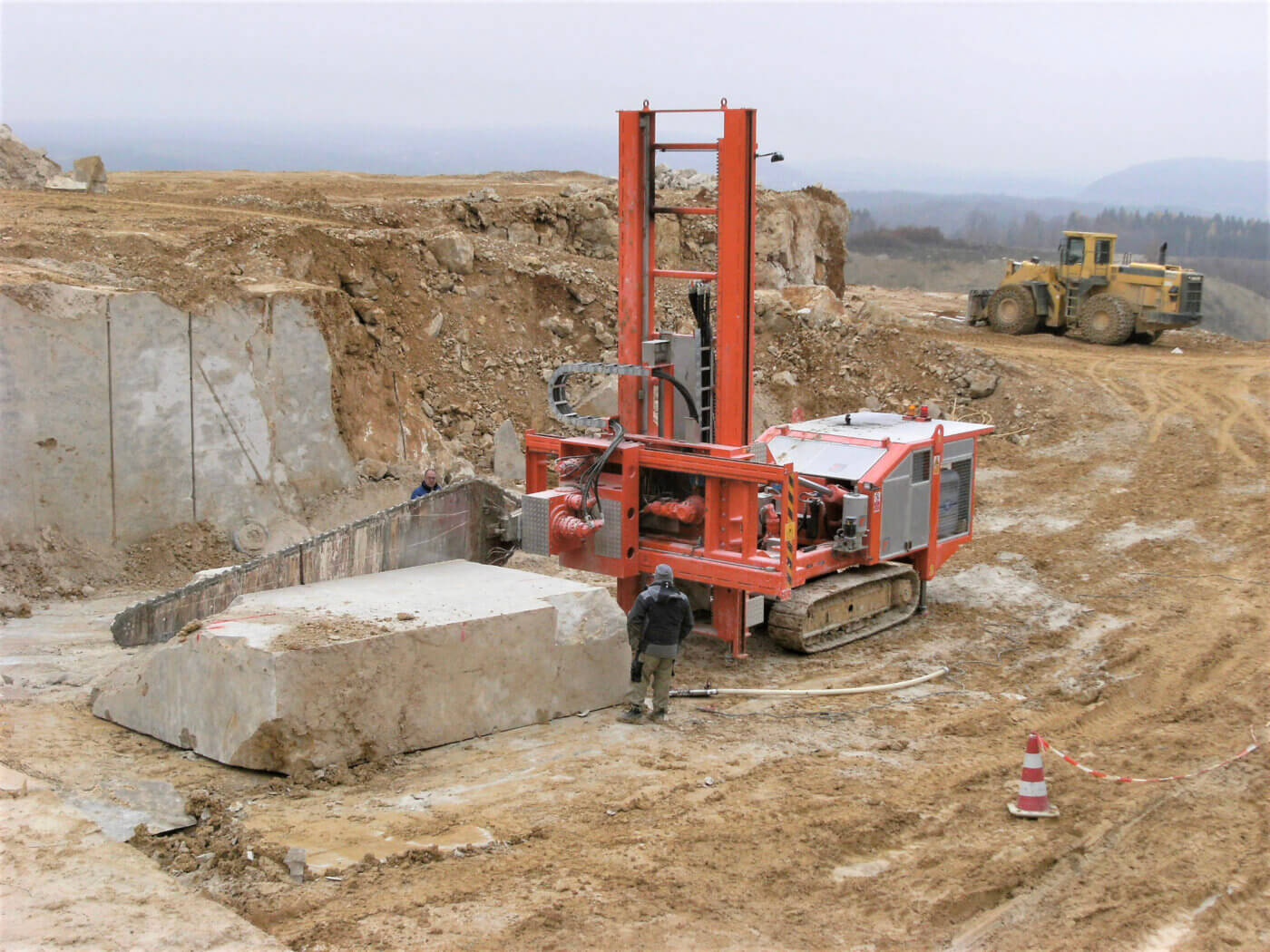 Machine in a Quarry